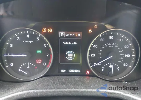 2017 Hyundai Elantra Limited z USA, uszkodzony, nr VIN KMHD84LF2HU193740